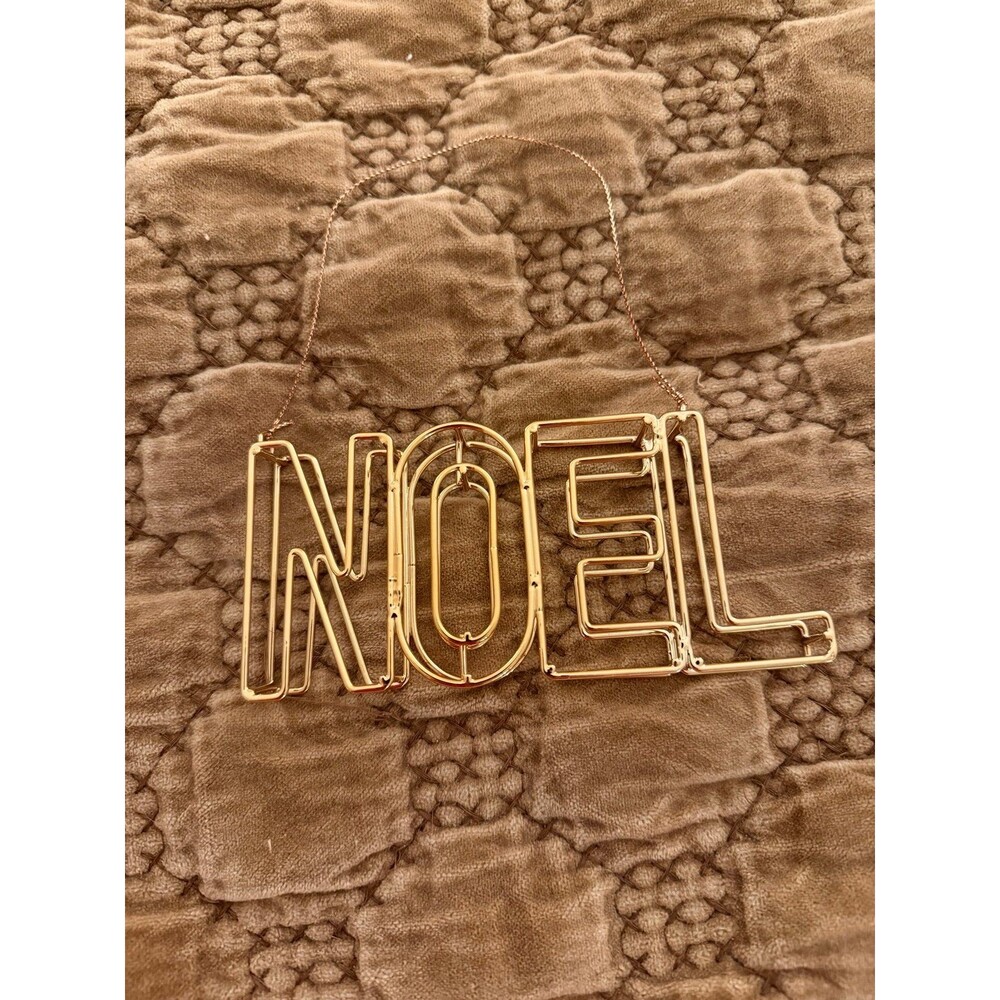 NOEL Christmas Ornament